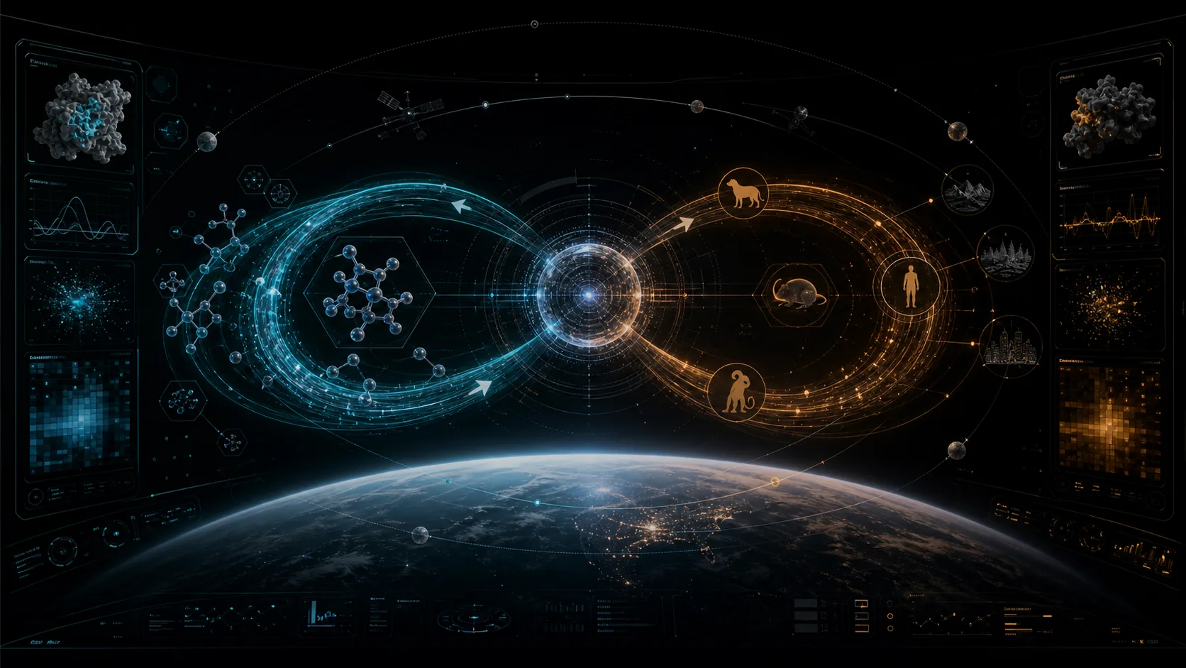 ASTRA-Tx evidence loop and translational decision engine visual