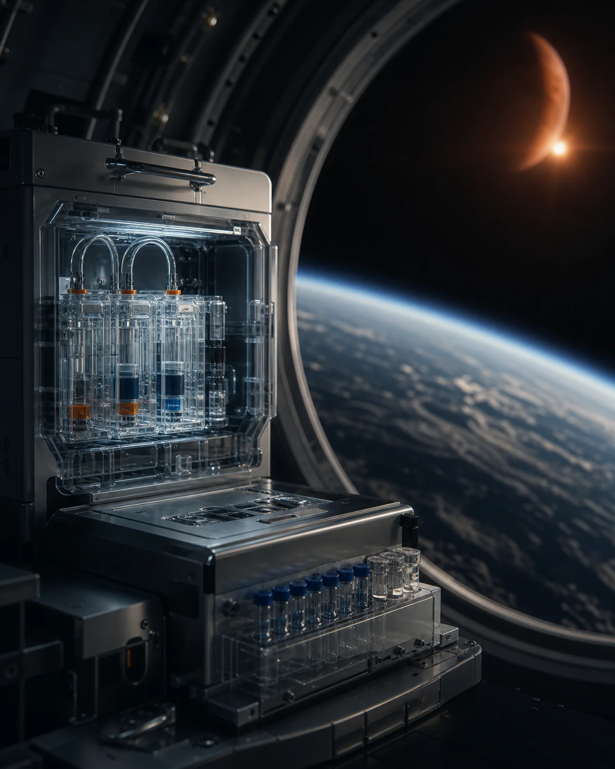 Space pharmacology orbital payload and microfluidic drug research module